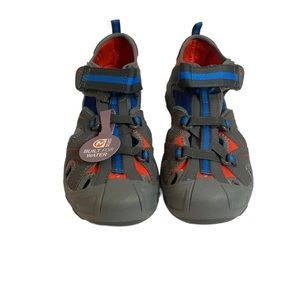 Merrell Hydro Hiker waterproof sandals. Gray and blue. 4
